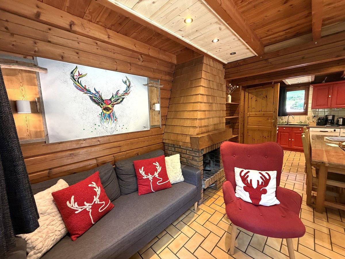 Le Renne  Chalet en bois au calme avec Spa Jacuzzi in La Bresse, Parc naturel régional des Ballons des Vosges