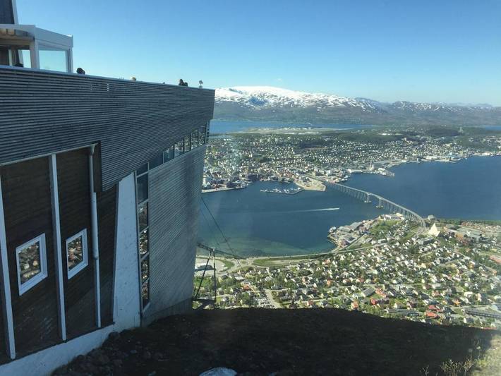 Apartamento para 2 personas, con terraza y vistas en Tromsø