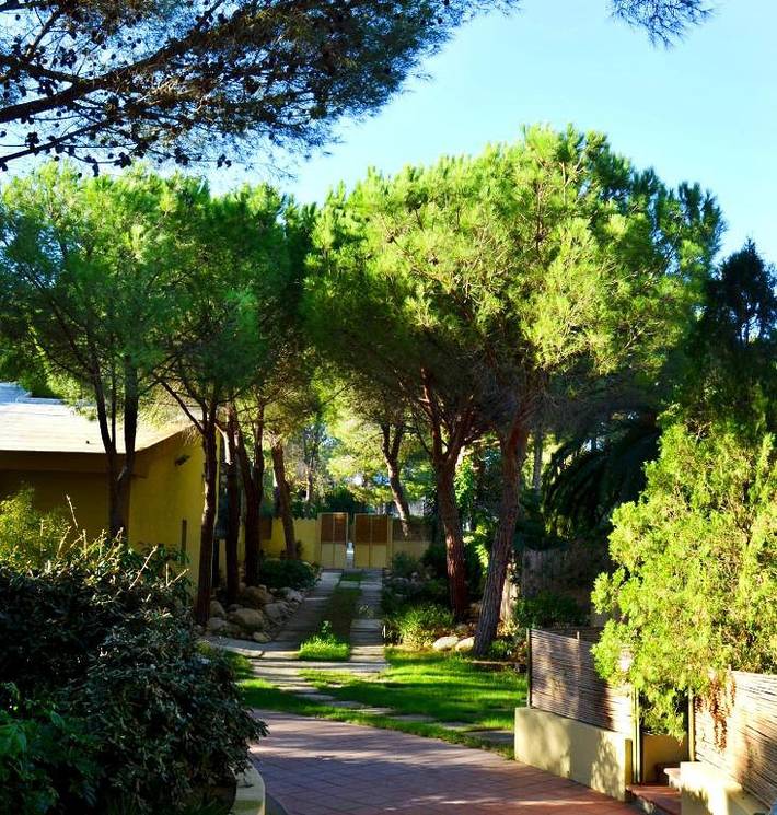 Ganze Wohnung, Ruhige Residenz Abbaechelu B4, 1-Zimmerwohnung für 4 Personen, Einheit 2 in Santa Margherita di Pula, Pula und Umgebung