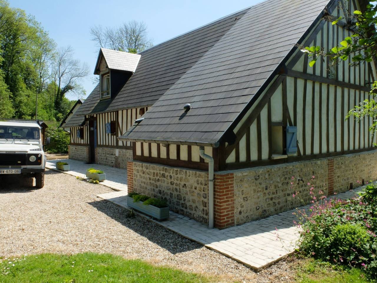 Jolie longère normande, à 10 km d'Étretat in Écrainville, Région du Havre