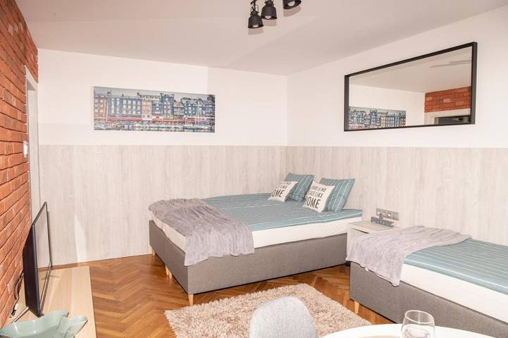 Apartament wakacyjny dla 3 osób, z Widok w Lębork