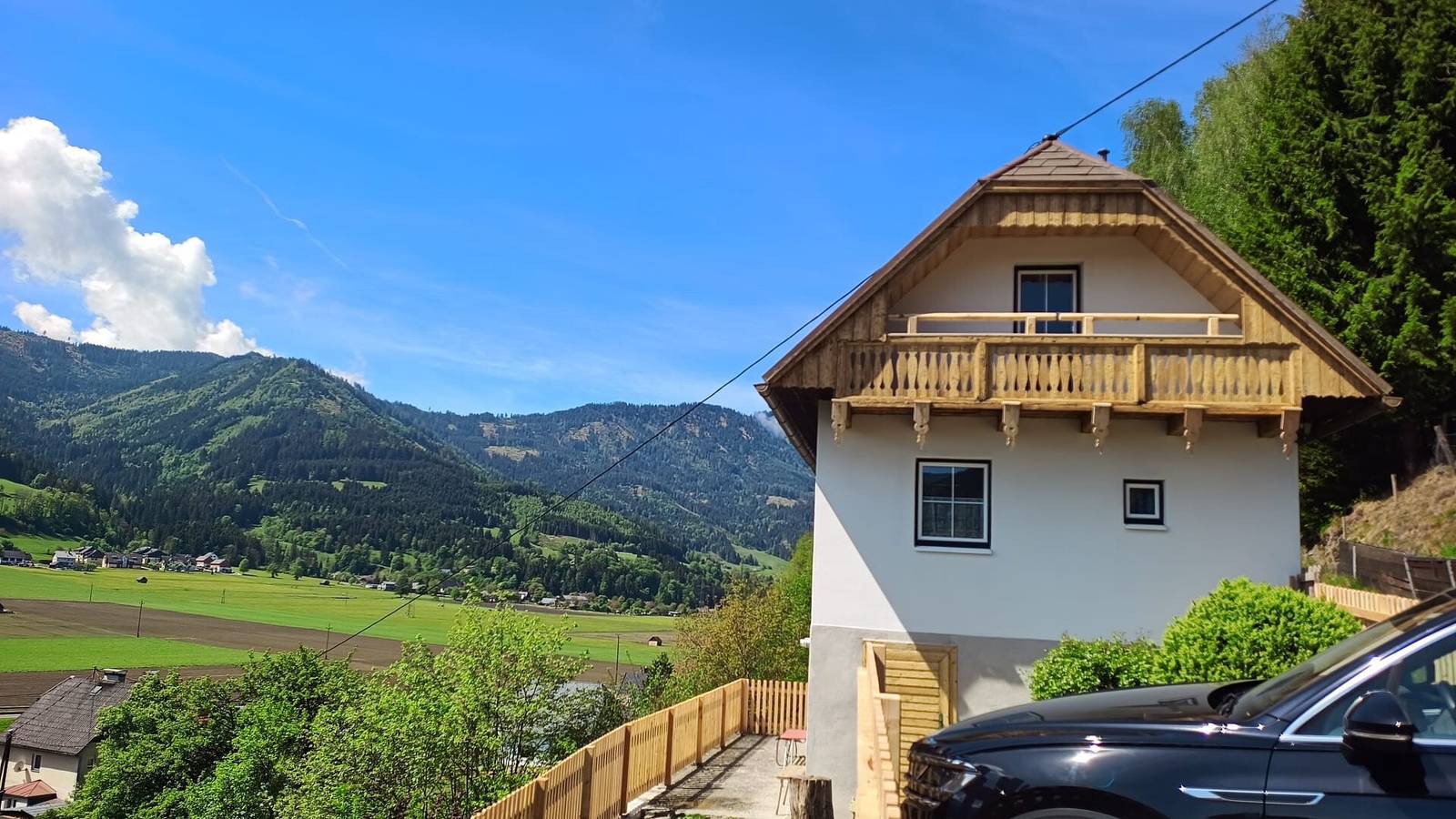 Ferienhaus 'Sonnseitn' mit Bergblick, privater Terrasse und eigenem Garten in Rottenmanner und Wölzer Tauern, Lassing