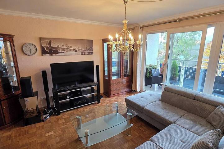 Ferienwohnung für 3 Personen, mit Balkon und Sauna