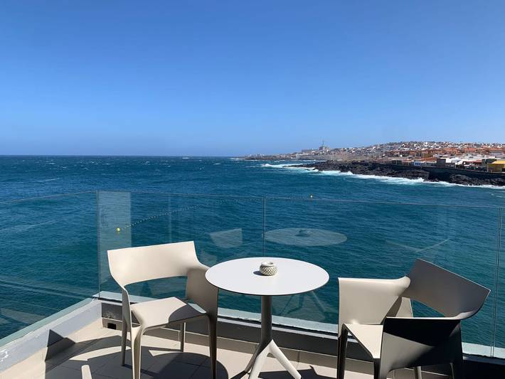 Apartamento para 4 personas, con balcón en La Garita