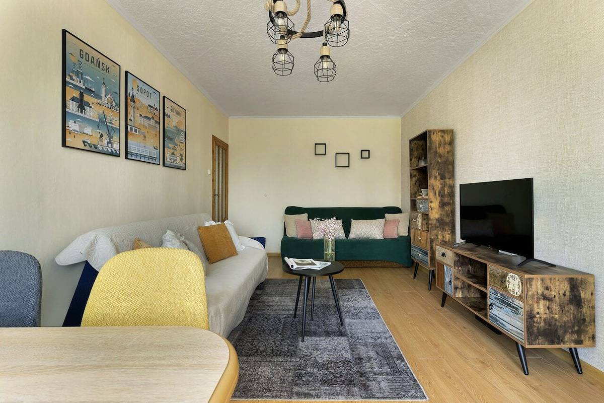 Cały apartament, Elite Apartments by the Beach in Przymorze Wielkie, Gdańsk