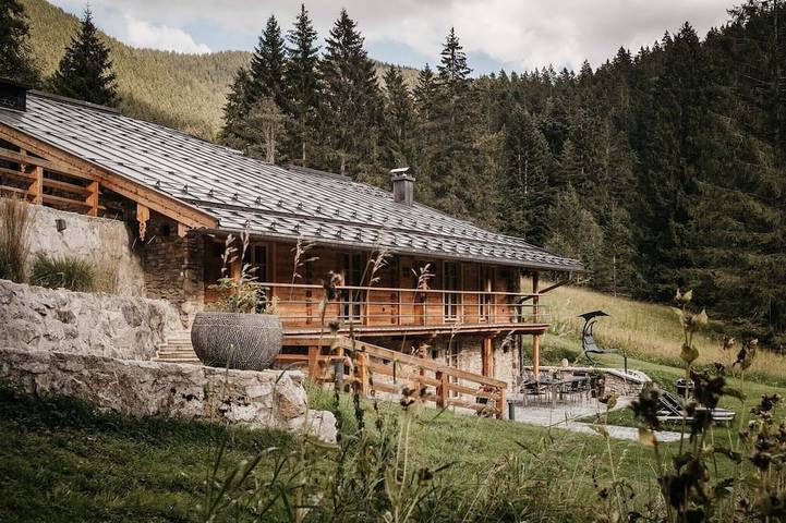 Bauernhof für 8 Personen, mit Balkon und Terrasse sowie Garten