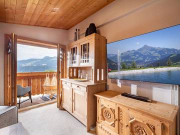 Ferienwohnung für 3 Personen, mit Ausblick und Balkon in Kirchberg in Tirol