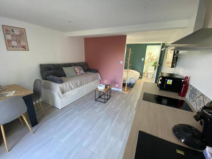 Maison de vacances pour 4 personnes, avec jardin et vue