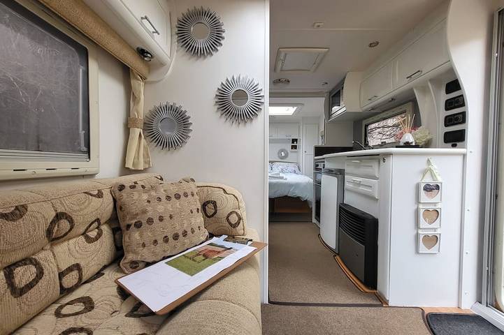 Static caravan for 2 people, with terrace, with pets in Norfolk