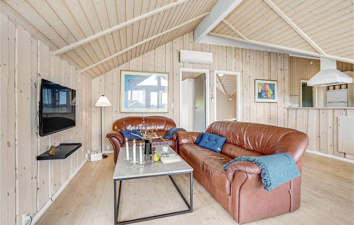 Ferienhaus für 6 Personen mit Terrasse in Ejsingholm, Limfjord in Westjütland