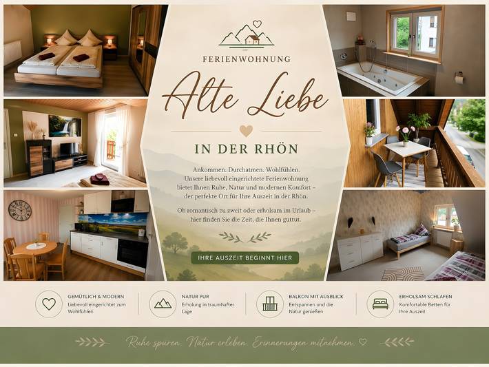 Ferienwohnung für 4 Personen, mit Balkon