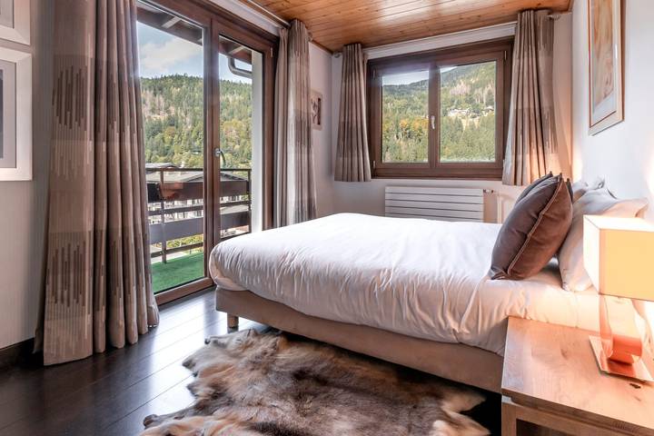 Gîte pour 4 personnes, avec balcon à Les Houches - 4