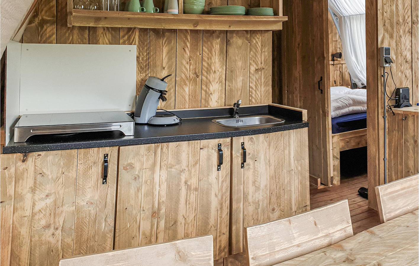 Wohnwagen für 6 Personen mit Garten in Drenthe