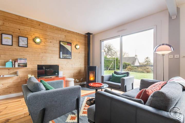 Gîte pour 5 personnes, avec jardin et terrasse à Les Moitiers-d'Allonne