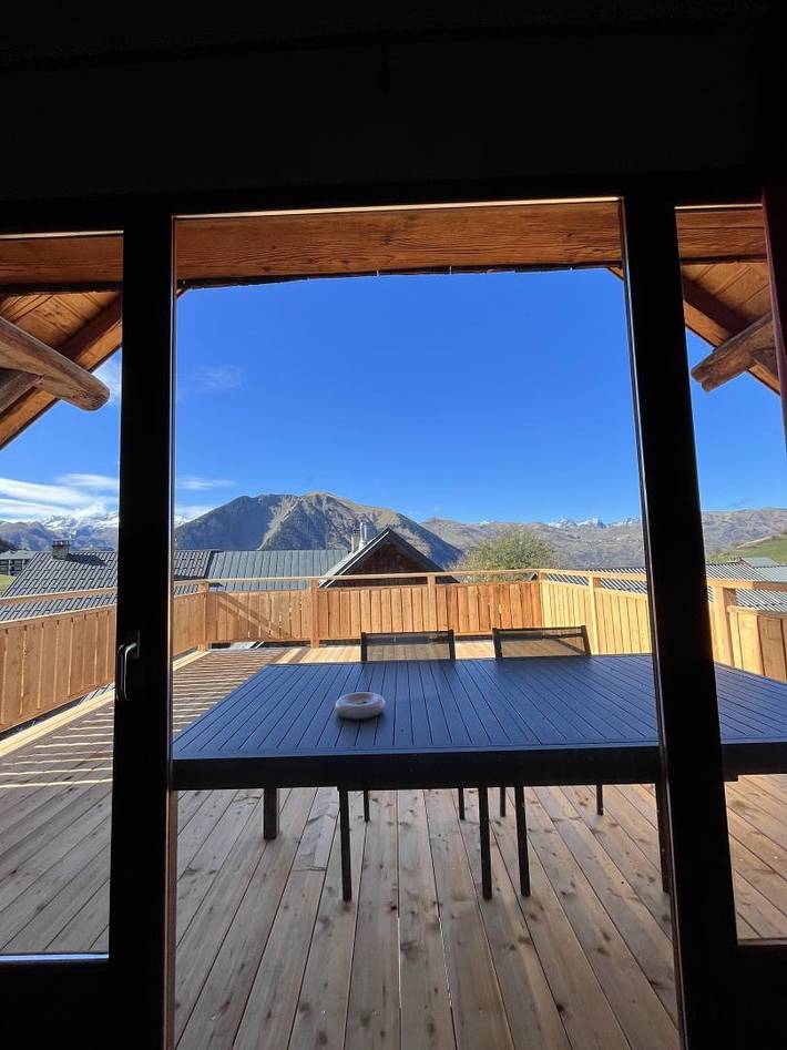 Chalet pour 8 personnes, avec terrasse, animaux acceptés à Albiez-Montrond - 4