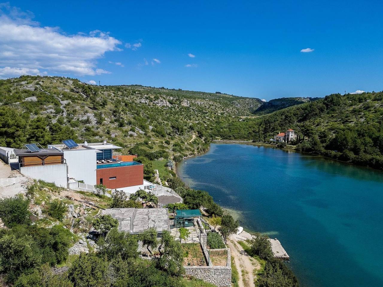 Luxury Beachfront Villa Blue Star Brac with Pool in Milna, Brac