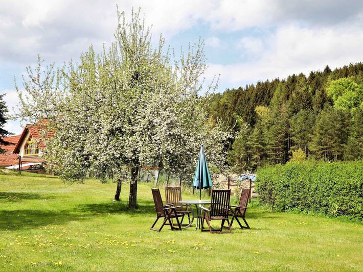 Ferienwohnung für 6 Personen, mit Balkon und Garten