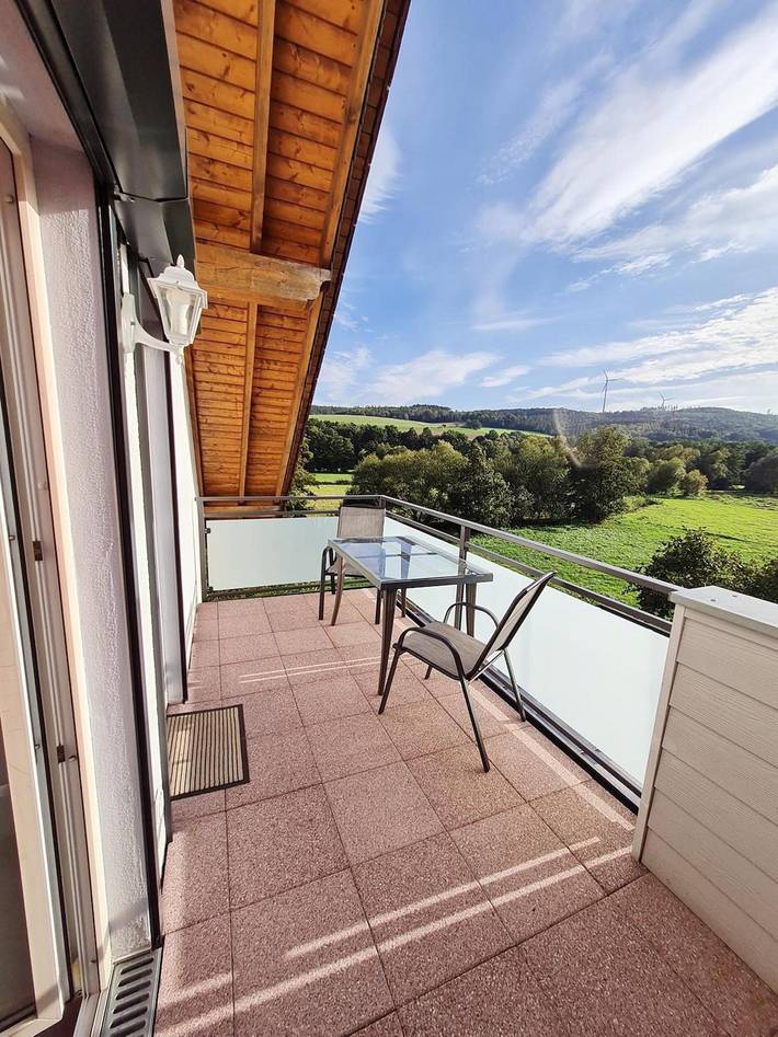 Appartement entier, Appartement « Am Lutherweg 1521 » avec balcon et Wi-Fi in Breitenbach am Herzberg, Rhön-Hessen