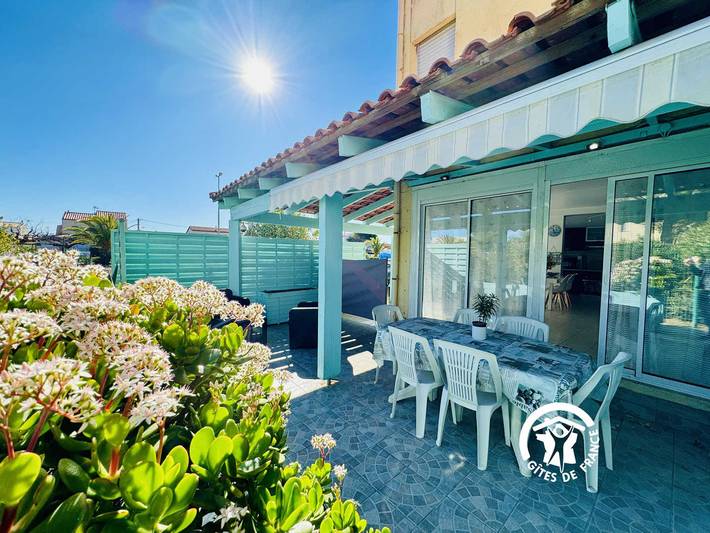 Vakantiehuis voor 6 personen, met Terras in Narbonne Plage