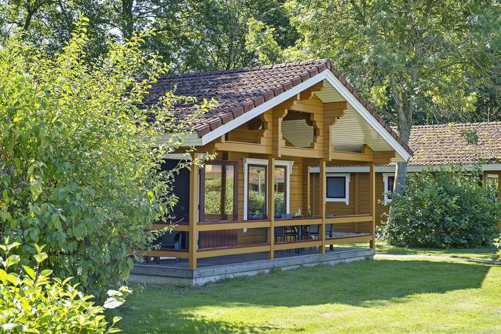 Chalet voor 4 personen, met terras en tuin, met huisdier in Hardenberg