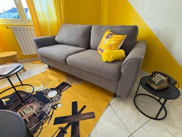 Location de vacances pour 7 personnes, avec jardin à Villebernier