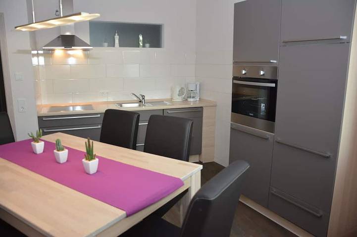 Appartement de vacances pour 6 personnes, avec Jardin