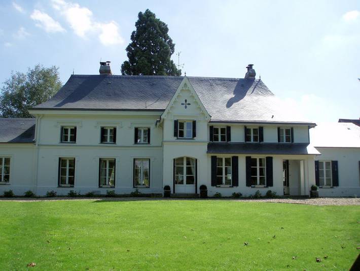 Chambre d’hôte pour 3 personnes, avec Jardin à Quincampoix (homonymie)