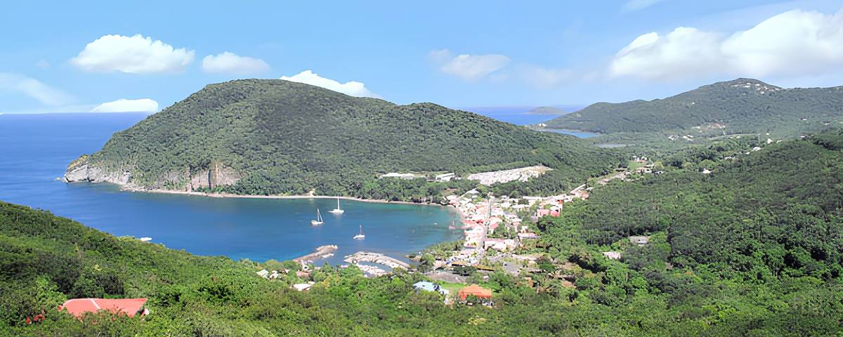 Location de vacances pour 6 personnes, avec balcon à Deshaies
