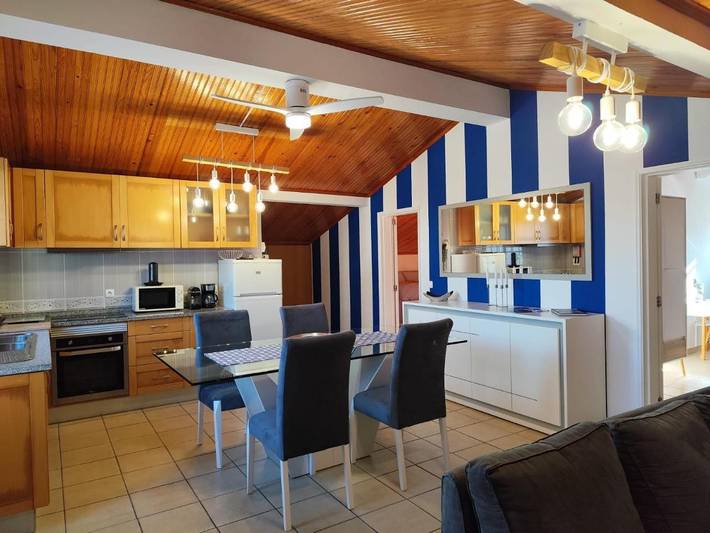 Appartement de vacances pour 6 personnes, avec jardin