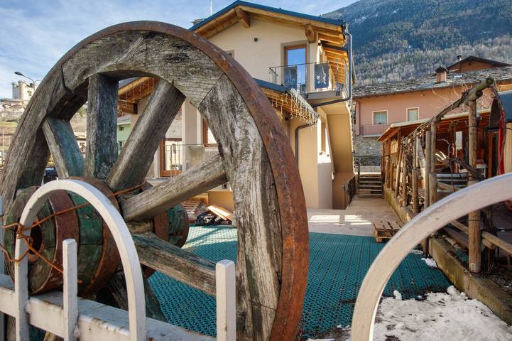 Hel studio-lejlighed, Studio for 2 personer med balkon in Aymavilles, Comune di Aymavilles