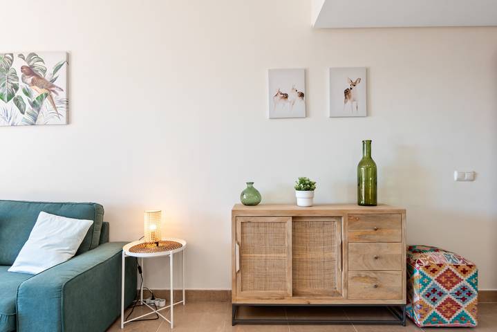 Ferienwohnung für 4 Personen, mit Meerblick und Balkon sowie Terrasse und Kinderpool in Estepona - 3