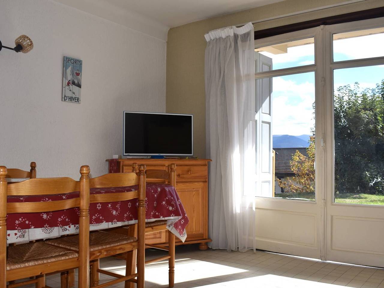 Ganze Wohnung, 3-Zimmer-Wohnung im Zentrum von Font-Romeu, 2 Schlafzimmer in Font-Romeu-Odeillo-Via, Parc naturel régional des Pyrénées catalanes