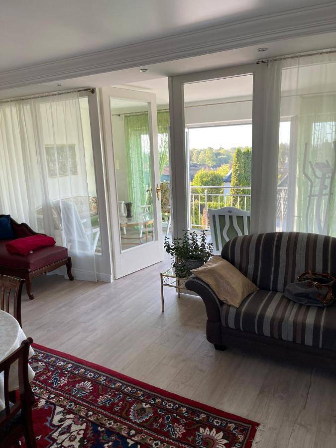 Ferienwohnung für 6 Personen, mit Balkon und Terrasse sowie Ausblick in Lengerich - 4