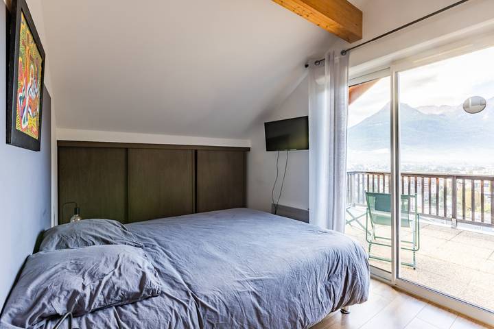 Ganze Wohnung, Ferienwohnung für 6 Personen mit Terrasse in Briançon, Serre Chevalier
