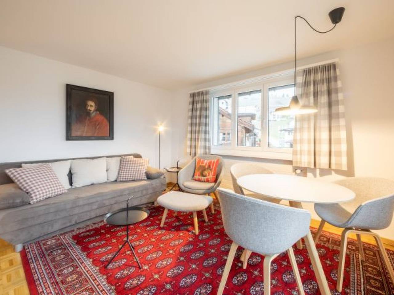 Ganze Wohnung, Ferienwohnung für 7 Personen mit Balkon in Falera, Flims Laax Falera