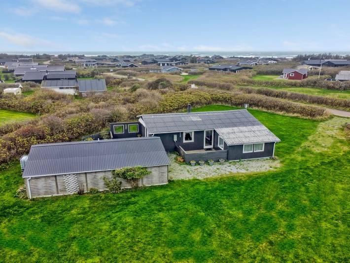 Ferienhaus für 6 Personen, mit Terrasse in Nørlev Strand