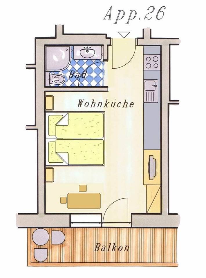 Ganze Ferienwohnung, Apartment 26 in Hohe Tauern, Großarl