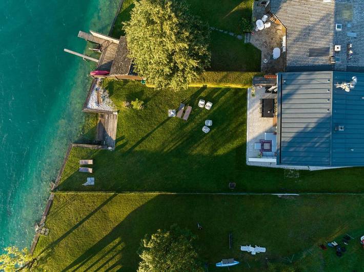Ferienhaus für 8 Personen, mit Ausblick und Garten sowie Seeblick, mit Haustier im Salzkammergut - 4
