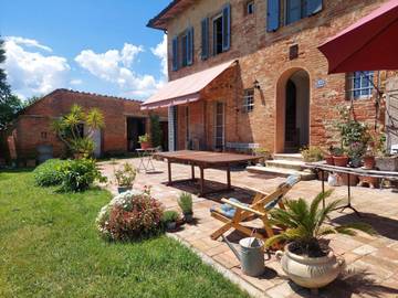 Gîte pour 2 personnes, avec jardin, animaux acceptés à Sinalunga