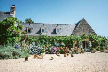 Chambre d’hôte pour 2 personnes, avec jardin à Combrit
