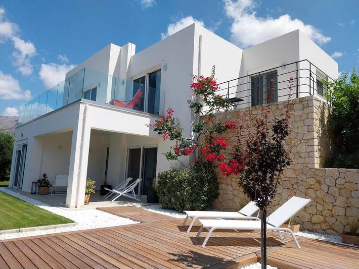 Ferienhaus für 6 Personen, mit Garten und Ausblick in Plakias