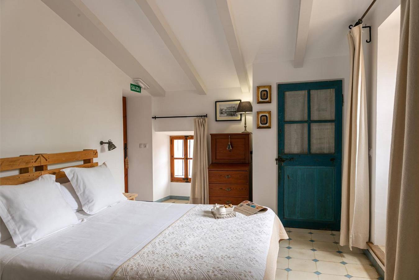 Zimmer 'Doble Con Terraza' mit Bergblick, Wi-Fi und Klimaanlage in Sa Cabaneta, Marratxí