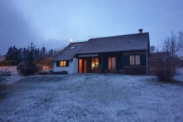 Location de vacances pour 5 personnes, avec jardin, animaux acceptés à Saint-Diéry