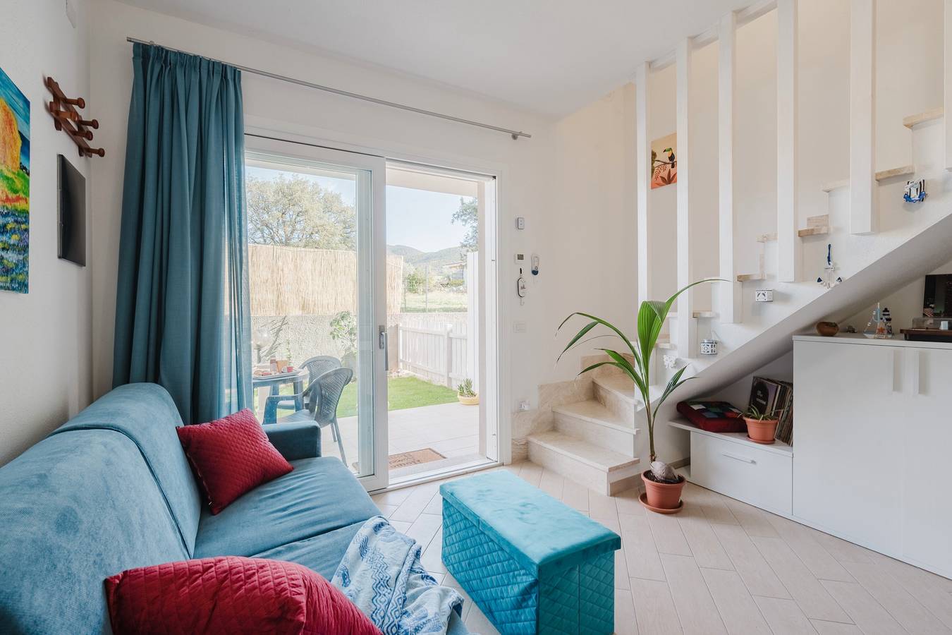 Appartamento intero, Casa Lidia, con Piscina condivisa, parcheggio privato e giardino; residence Bouganville a Viddalba in Viddalba, Provincia di Sassari