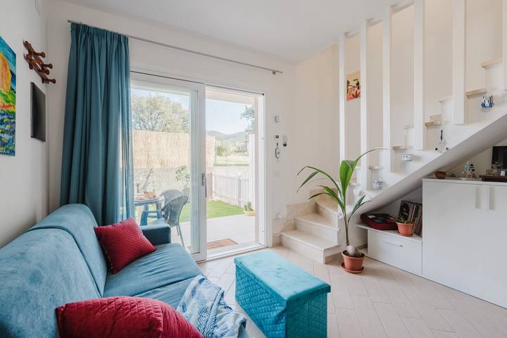 Appartement de vacances pour 4 personnes, avec jardin