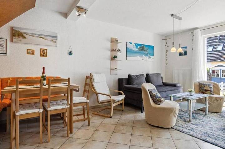 Ferienhaus für 7 Personen, mit Terrasse und Garten