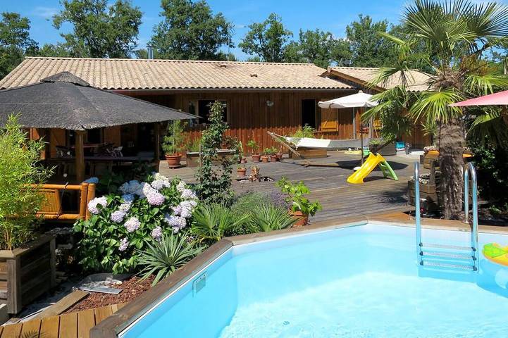 Maison de vacances pour 6 personnes, avec piscine et terrasse - 1