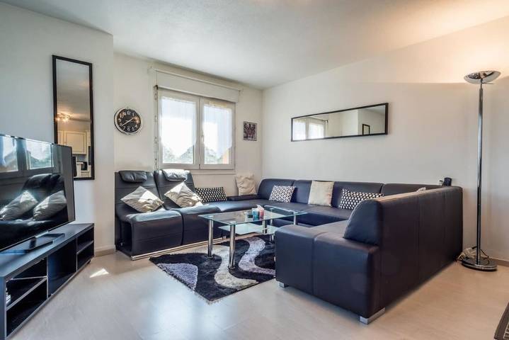 Gîte pour 6 personnes, avec terrasse et vue, animaux acceptés à Étrembières - 3