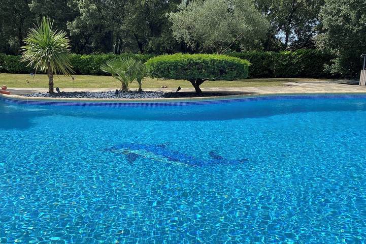 Apartamento de vacaciones para 4 personas, con piscina y jardín - 1