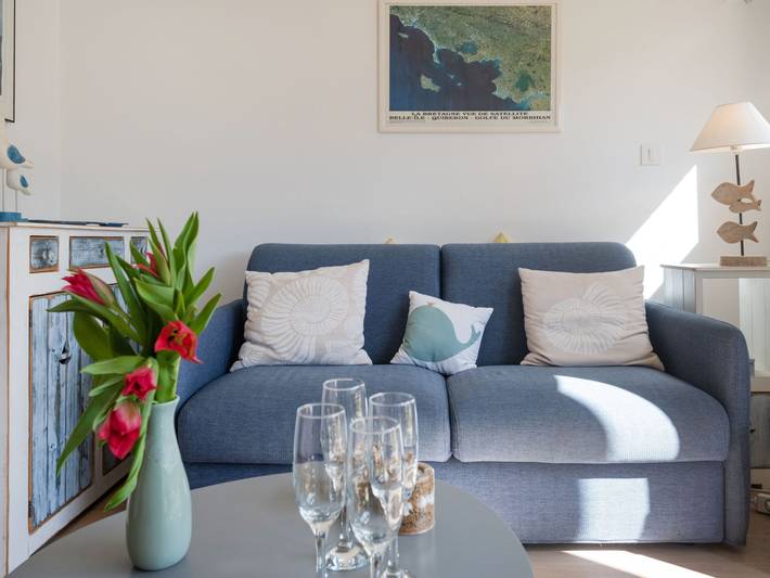 Gîte pour 4 personnes, avec terrasse dans Plage Ty Bihan - 3